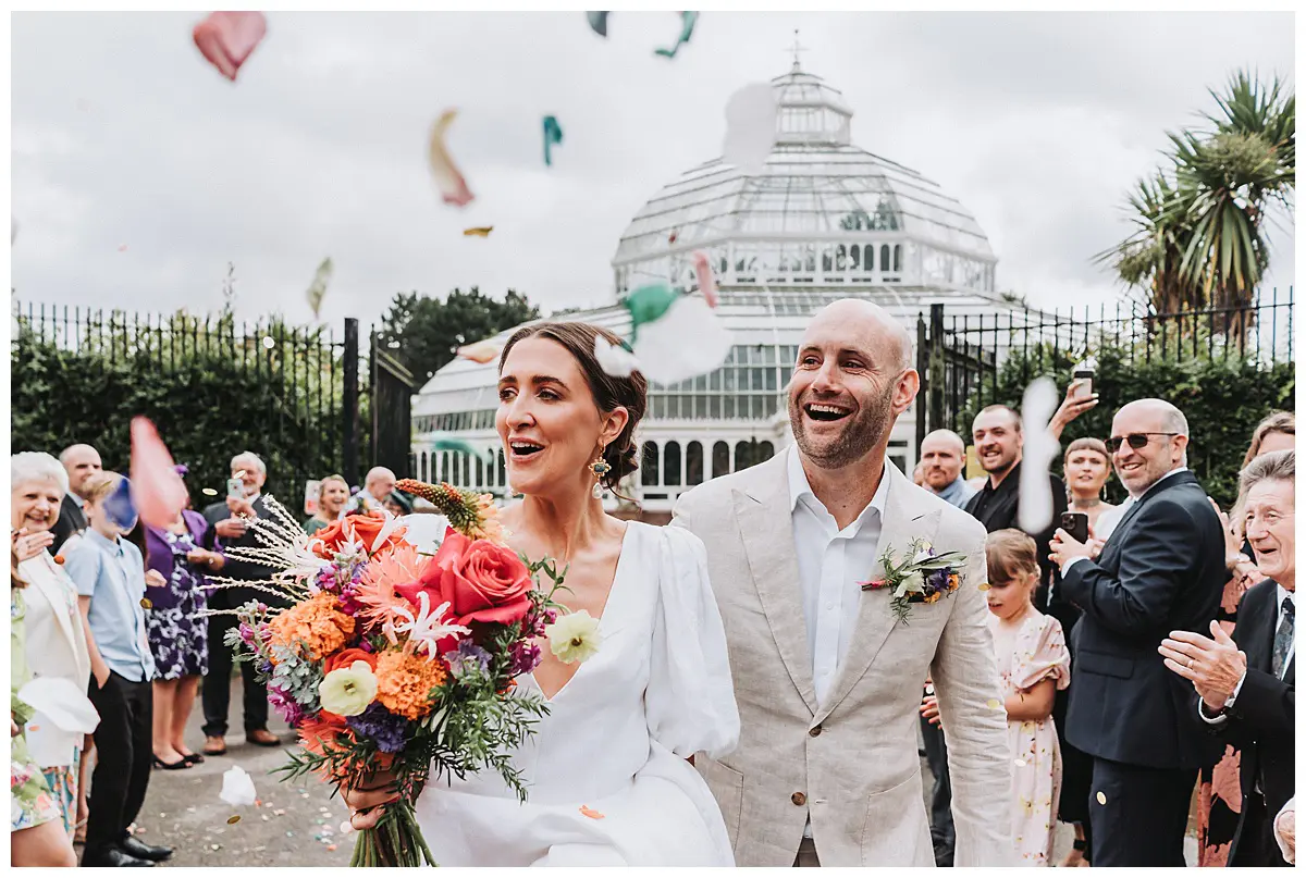 Dine Venues | Sefton Park Palm House | Summer Wedding Venue Liverpool | Outdoor Wedding