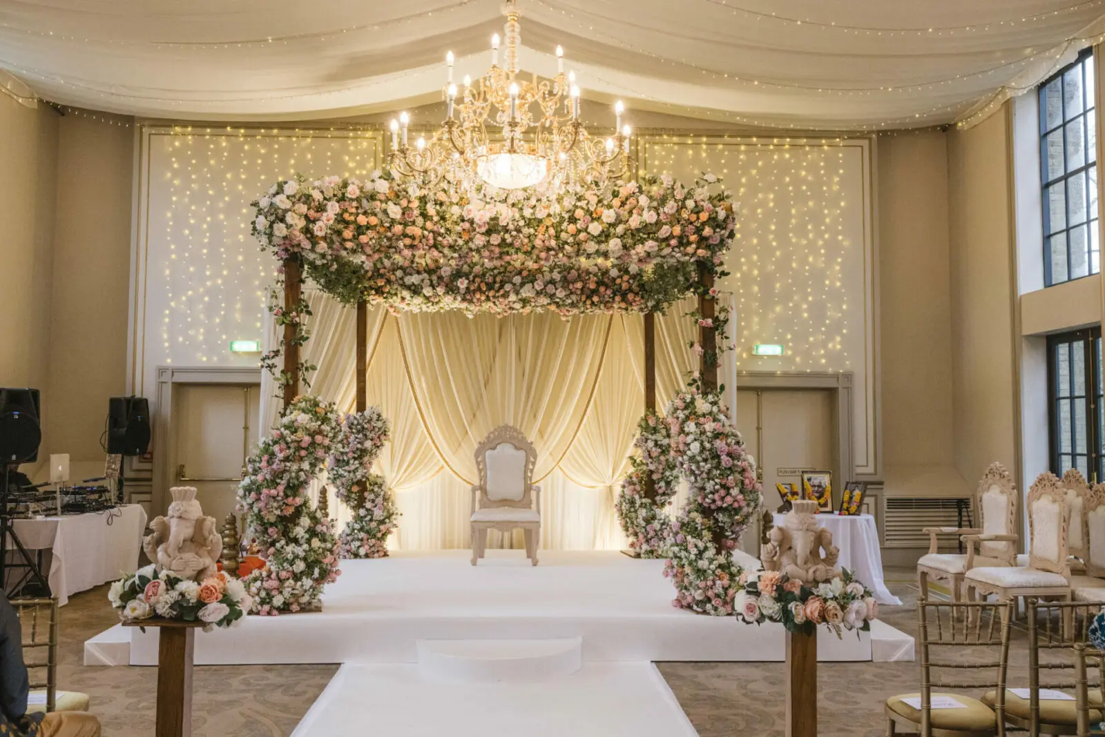 Dine Venues | Rise Hall | Wedding Mandap | Yorkshire Wedding