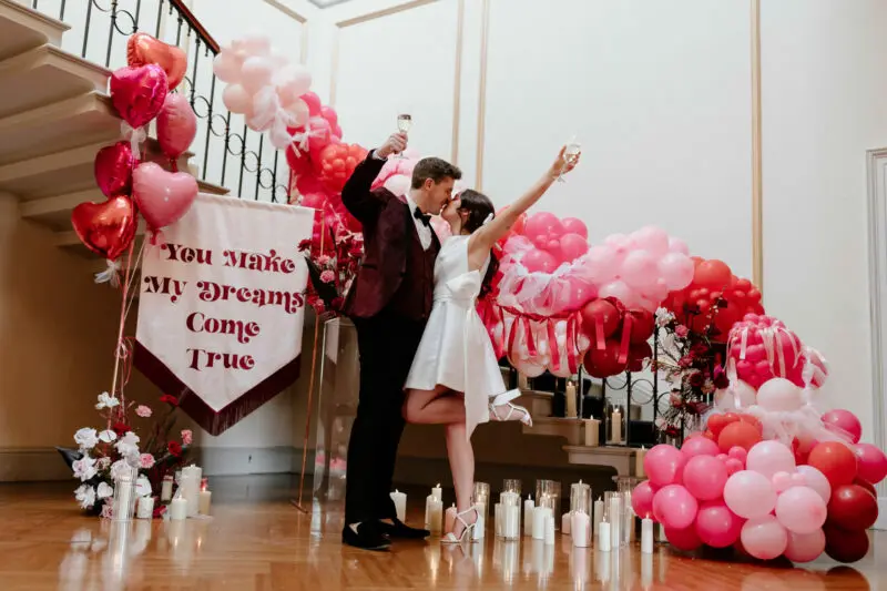 Dine Venues | Rise Hall | Valentine's Day | Engagement Shoot