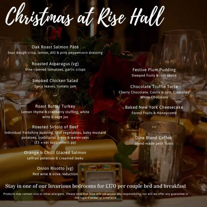 Xmas party at Rise Hall 2024