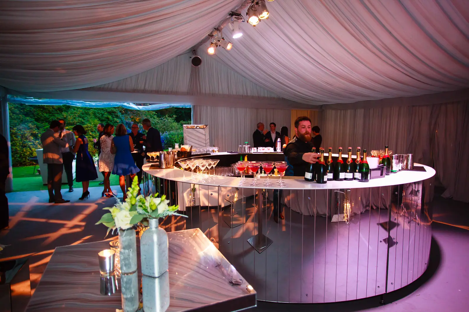 Dine Events | Outside Catering | Marquee Bar